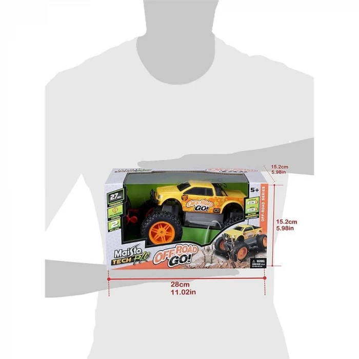 Maisto Off Road GO Kumandalı Araba 82759 - Sarı