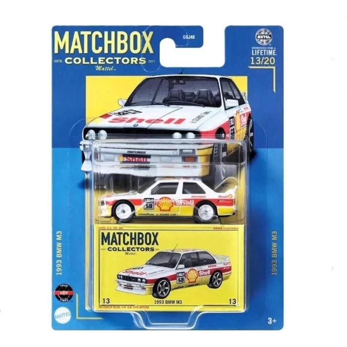 Matchbox Koleksiyon Araçlar GBJ48 - HVW08 1993 BMW M3