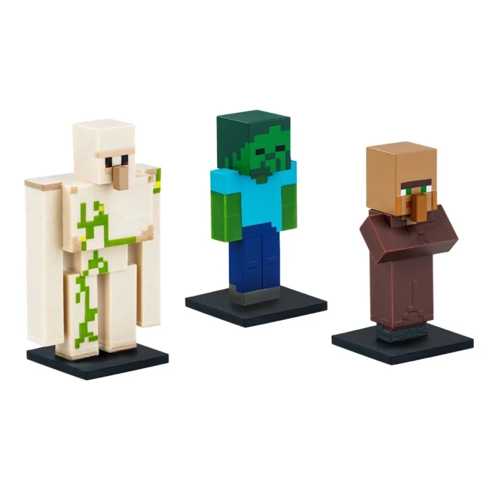 Minecraft 3D Figür Toppeez 3iü Set Model 2
