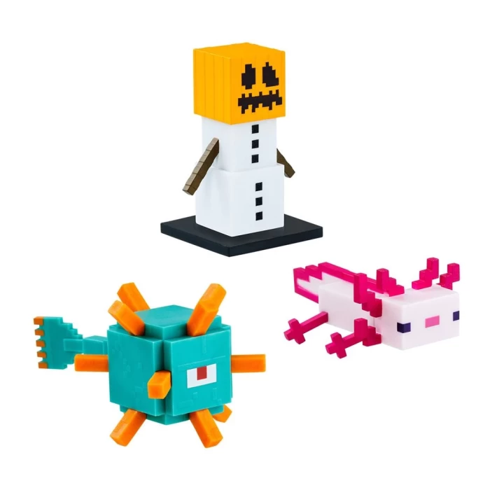Minecraft 3D Figür Toppeez 3iü Set Model 3