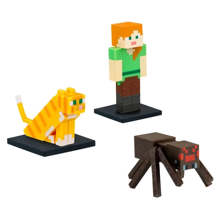 Minecraft 3D Figür Toppeez 3iü Set Model 6