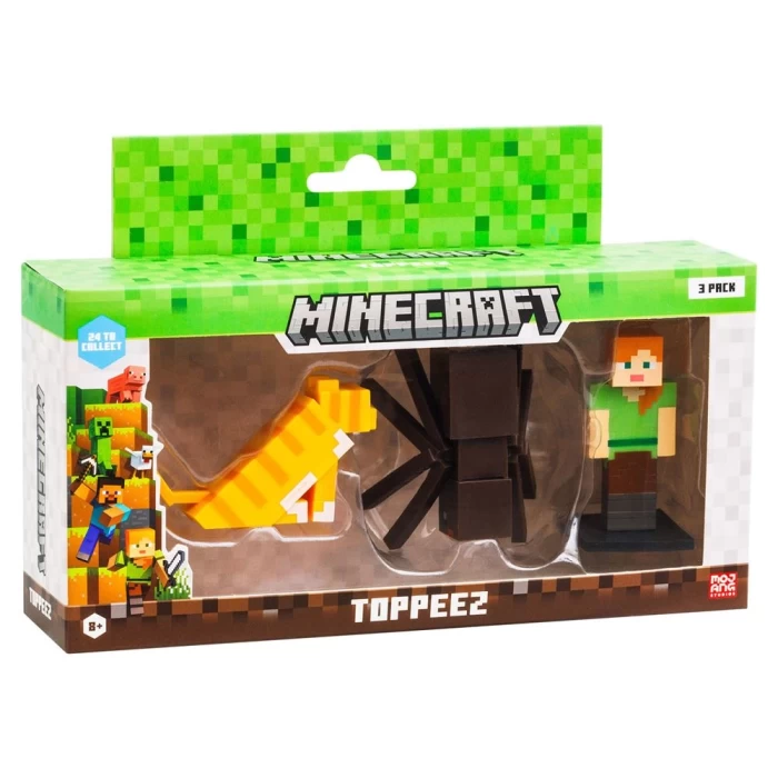 Minecraft 3D Figür Toppeez 3iü Set Model 6