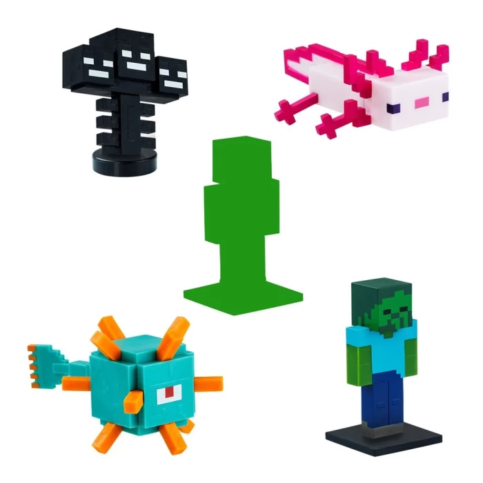 Minecraft 3D Figür Toppeez 5li Set MC2040 Model 1