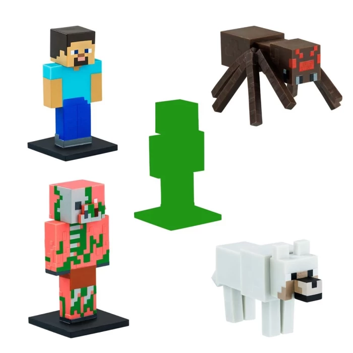 Minecraft 3D Figür Toppeez 5li Set MC2040 Model 2