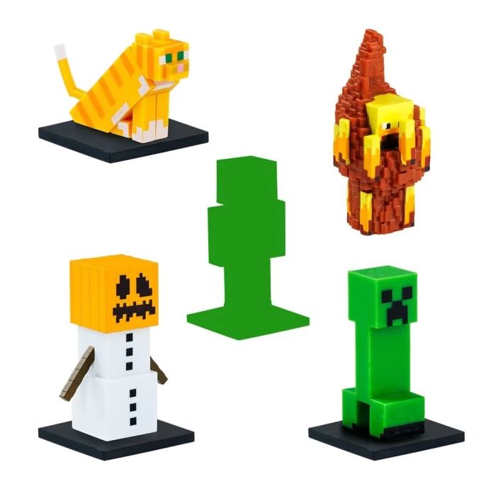Minecraft 3D Figür Toppeez 5li Set MC2040 Model 5