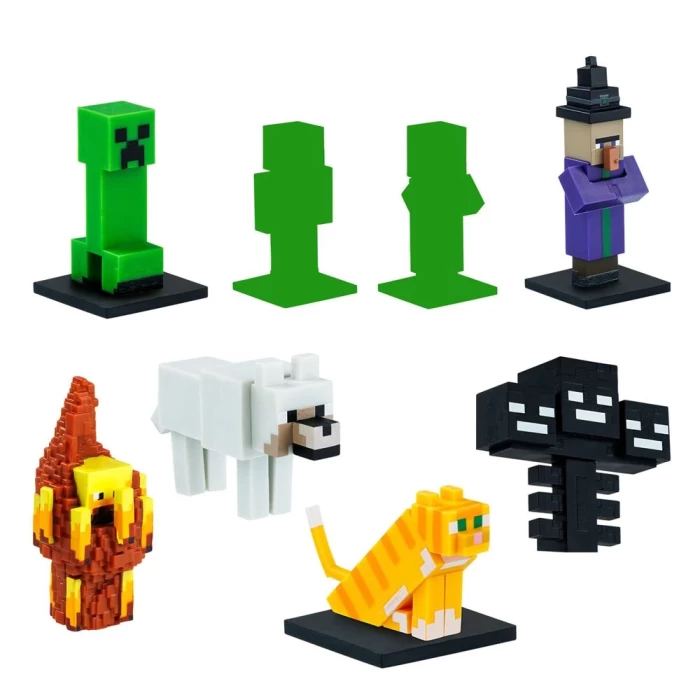 Minecraft 3D Figür Toppeez 8li Delüks Set MC2070 Model 3