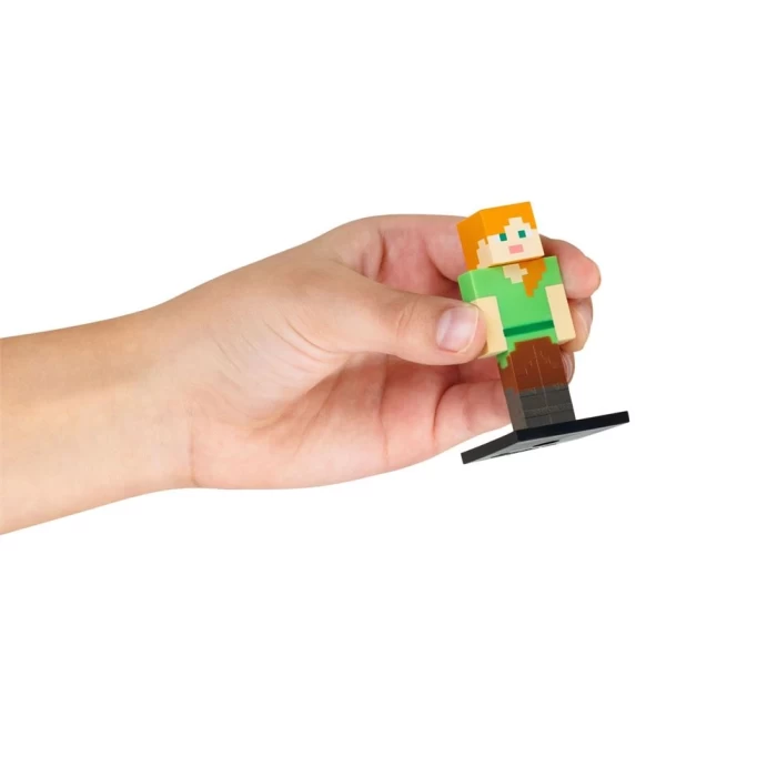 Minecraft 3D Figür Toppeez 8li Delüks Set MC2070 Model 4