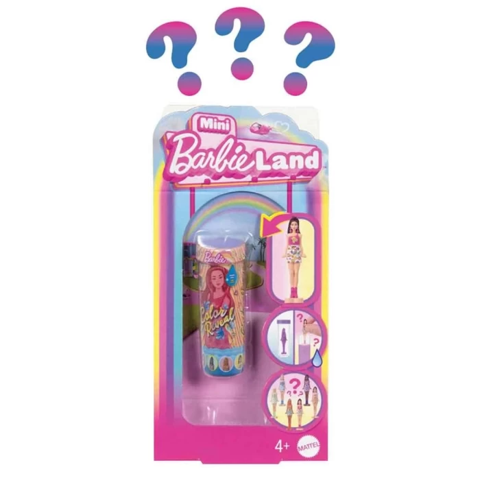 Mini BarbieLand Color Reveal Bebek Sürpriz Paket JCR08