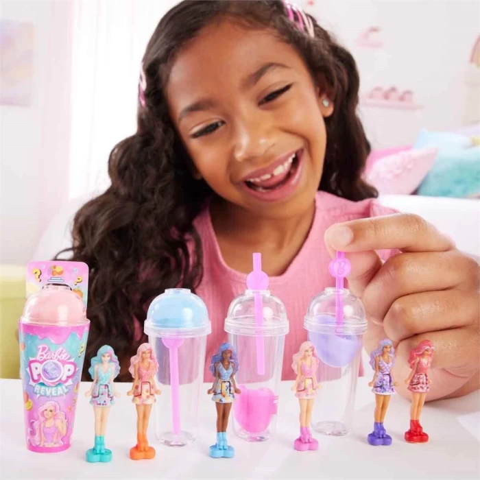 Mini BarbieLand Pop Reveal Bebekler Sürpriz Paket HYM26