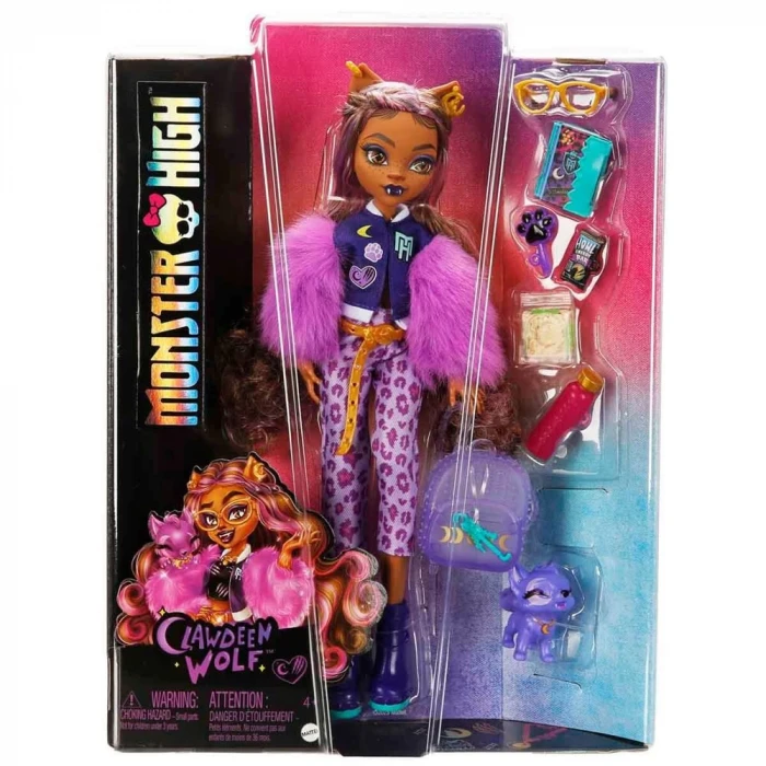 Monster High Ana Karakter Bebekler HRP65 - Clawdeen Wolf