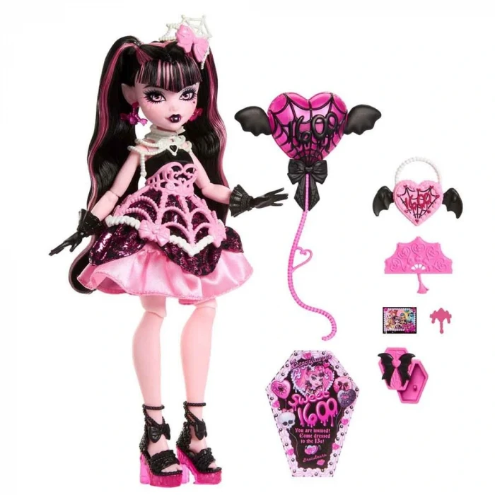Monster High Doğum Günü Bebeği JBG74 - Draculaura