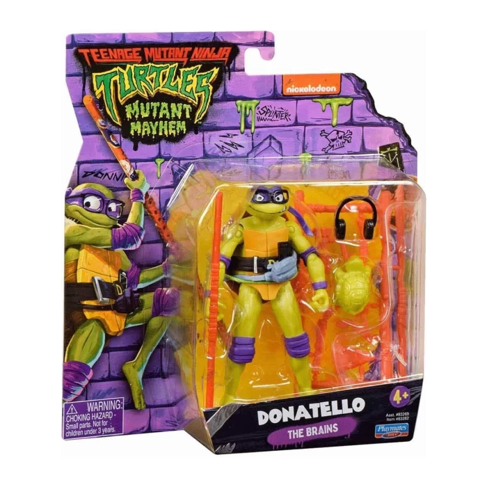 Ninja Turtles Mutant Mayhem Aksiyon Figürler Donatelleo 83274