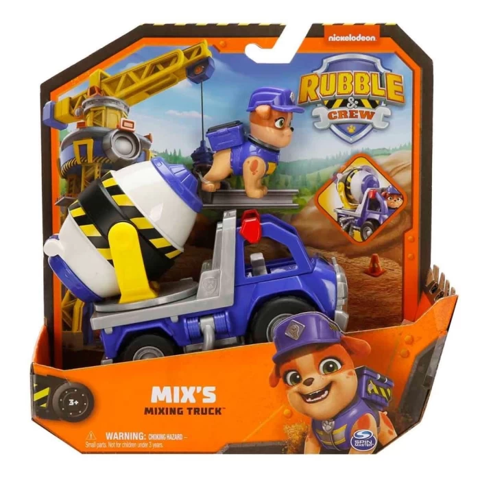 PAW Patrol Rubble & Crew İnşaat Araçları - Mix
