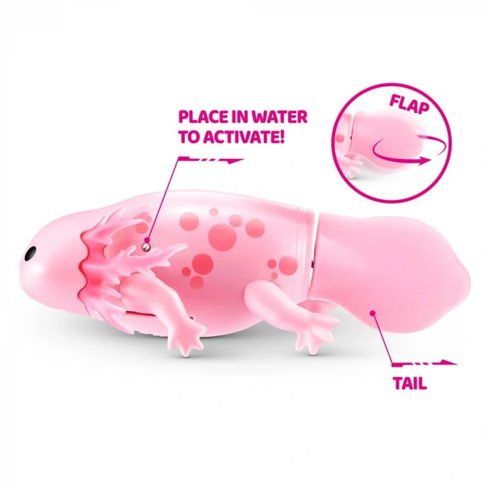 Pets Alive Yüzen Axolotl PEL11000 - Pembe