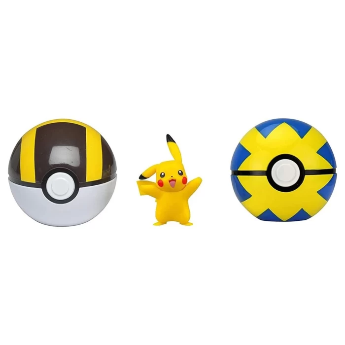 Pokemon Clip N Go Pokeball Kemer ve Figür Seti 98005