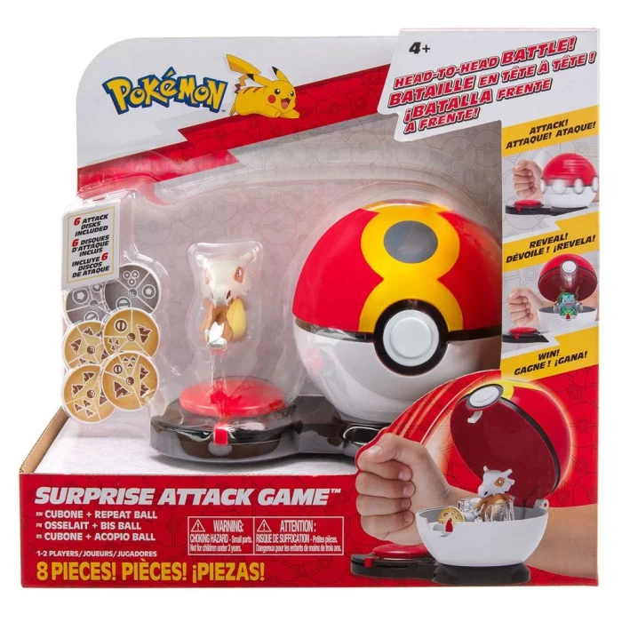 Pokemon Sürpriz Atak Oyun Seti - Cubone + Repeat Ball