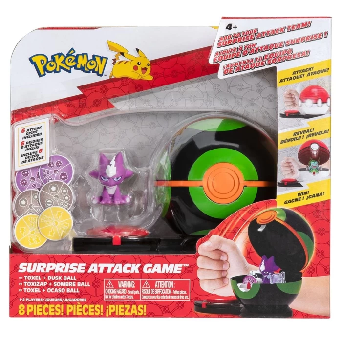 Pokemon Sürpriz Atak Oyun Seti - Toxel + Dusk Ball