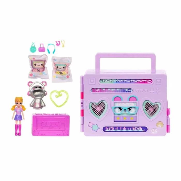 Polly Pocket Disko Dansı Eğlenceli Kıyafetler Oyun Seti HRD65