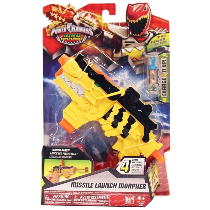 Power Rangers Dino Super Charge Fırlatıcılı Morpher