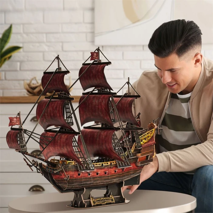Queen Annes Revenge Gemisi 3D Puzzle T4040h