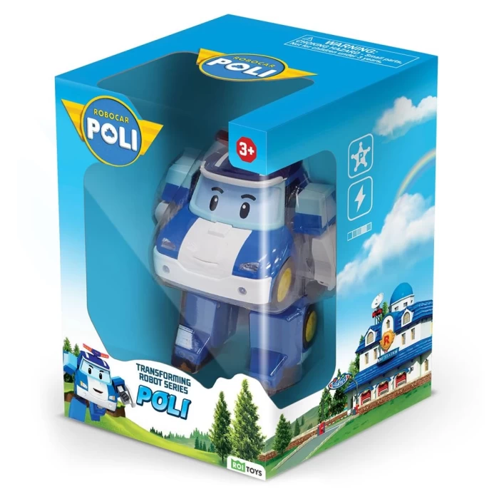 Robocar Poli Transforming Robot Figür - Poli 0650