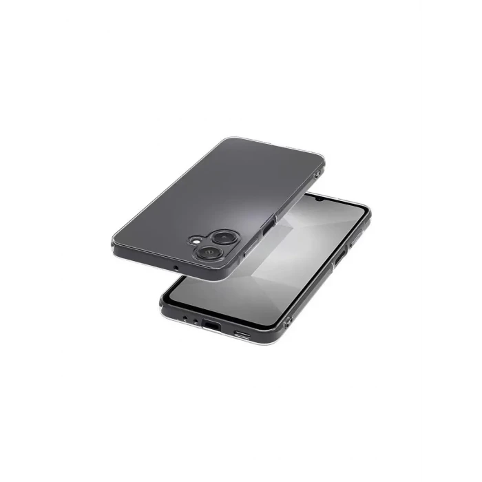 Samsung A07 Sert Şeffaf Telefon Kılıfı