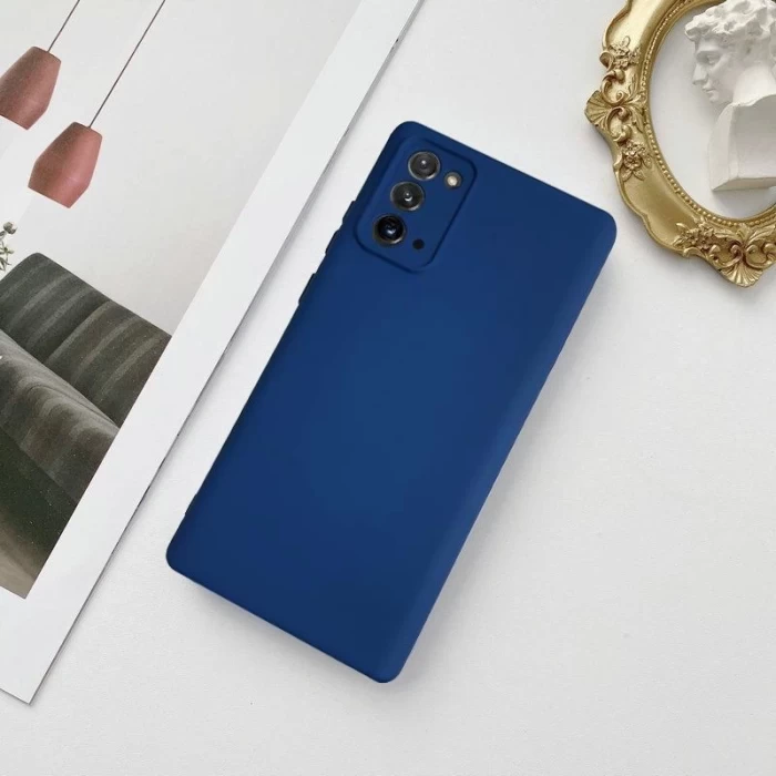 Samsung Lansman Likid Silikon Kamera Korumalı Kılıf