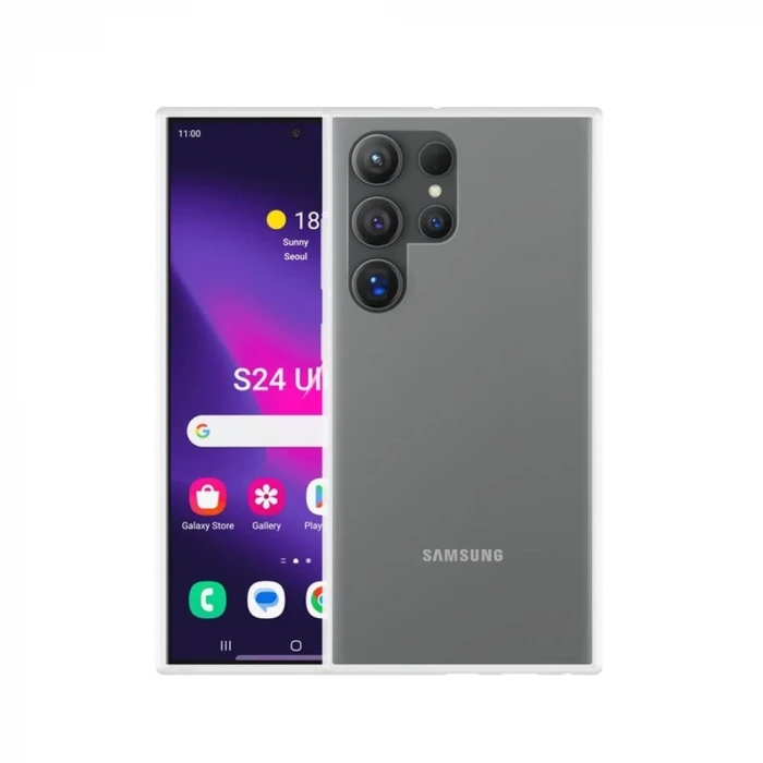 Samsung s24 Ultra Sert Şeffaf Telefon Kılıfı
