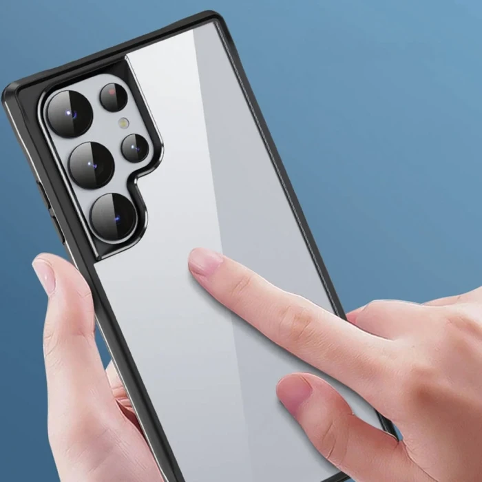 Samsung S24 Ultra Siyah Darbe Emici T-Max Silikon PC