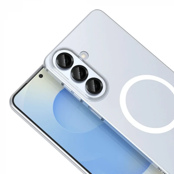 Samsung S26 Magsafe Sert Şeffaf Telefon Kılıfı