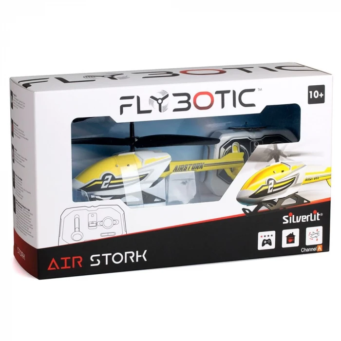 Silverlit Air Stork Kumandalı Helikopter - Sarı 84782-01