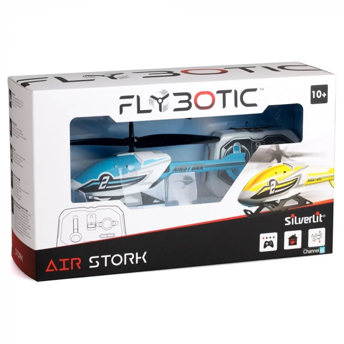 Silverlit Air Stork Kumandalı Helikopter - Turkuaz 84782-02