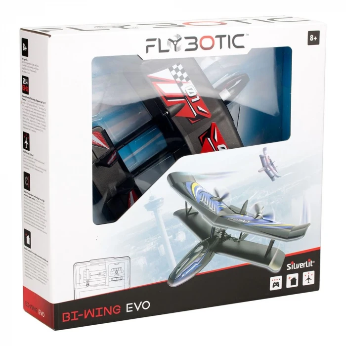 Silverlit Bi-Wing Evo Kumandalı Uçak 85739 Kırmızı