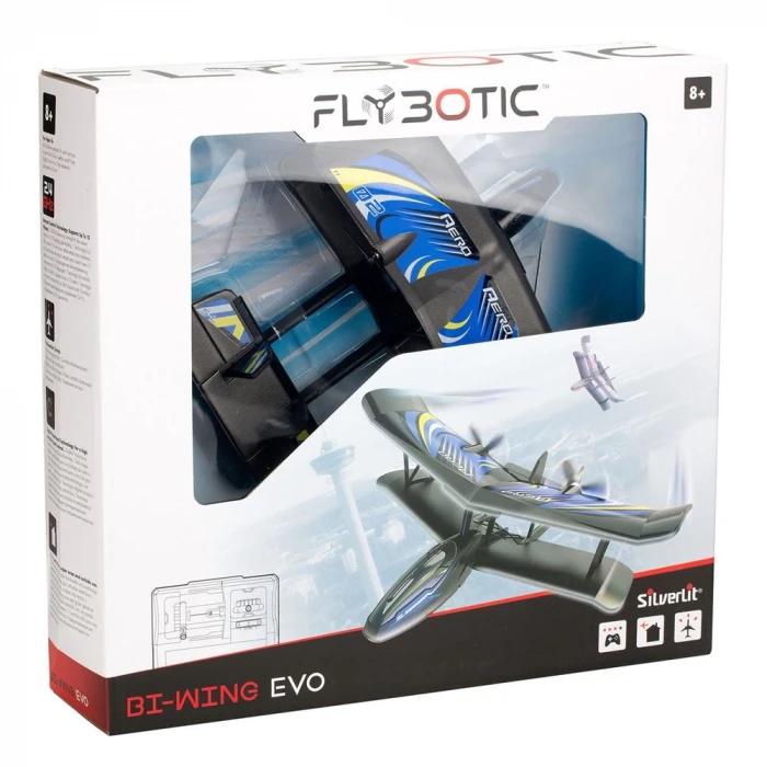 Silverlit Bi-Wing Evo Kumandalı Uçak 85739 Mavi