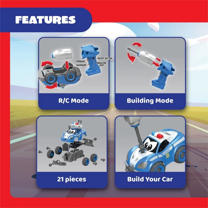 Silverlit Tooko İlk Montaj Kumandalı Arabam 81480