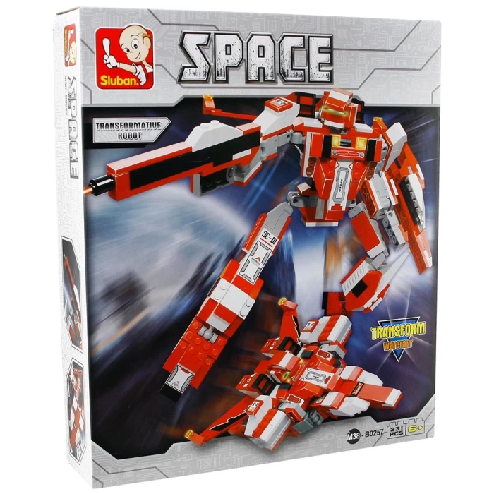 Sluban Space Transformative Robot Flamingo