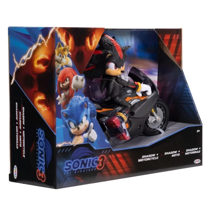 Sonic 3 Shadow Aksiyon Figür ve Motorsiklet 42406