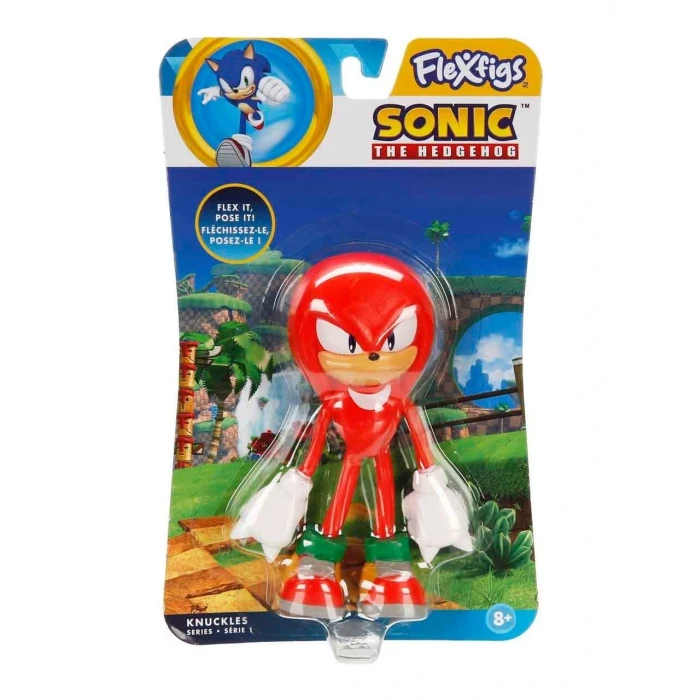 Sonic Aksiyon Figürü FLE03000 Flexfigs - Knuckles
