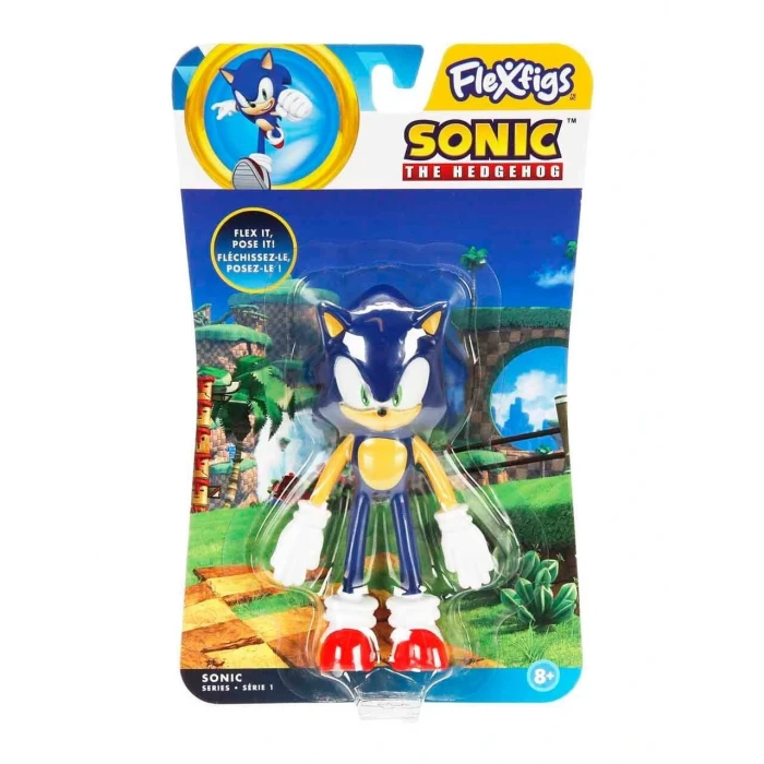 Sonic Aksiyon Figürü FLE03000 Flexfigs - Sonic