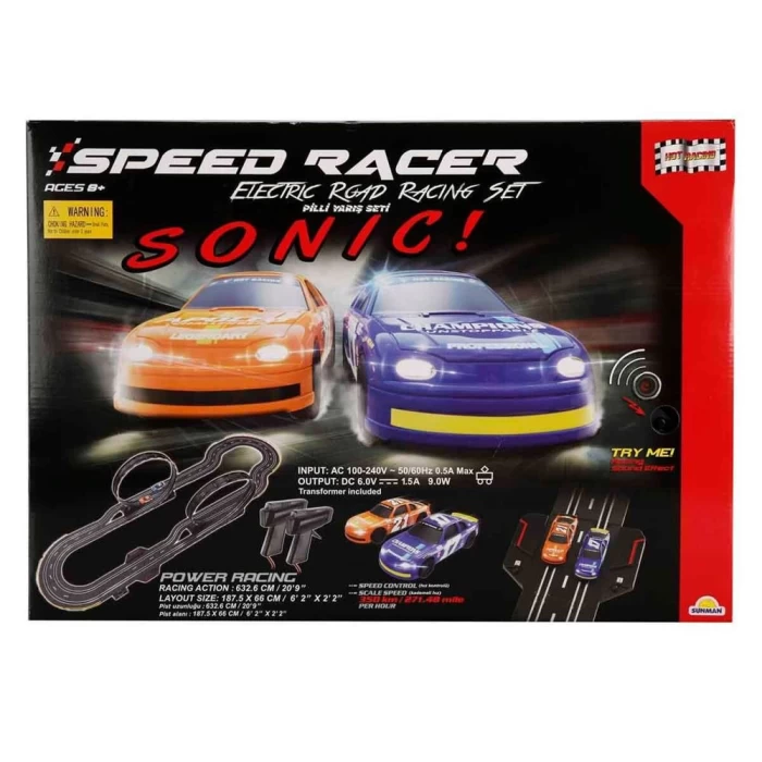 Sonic Elektrikli Yarış Seti 0291