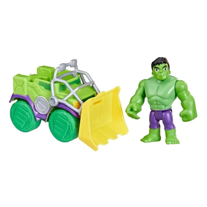 Spidey and his Amazing Friends Araç ve Figür F7457 - Hulk