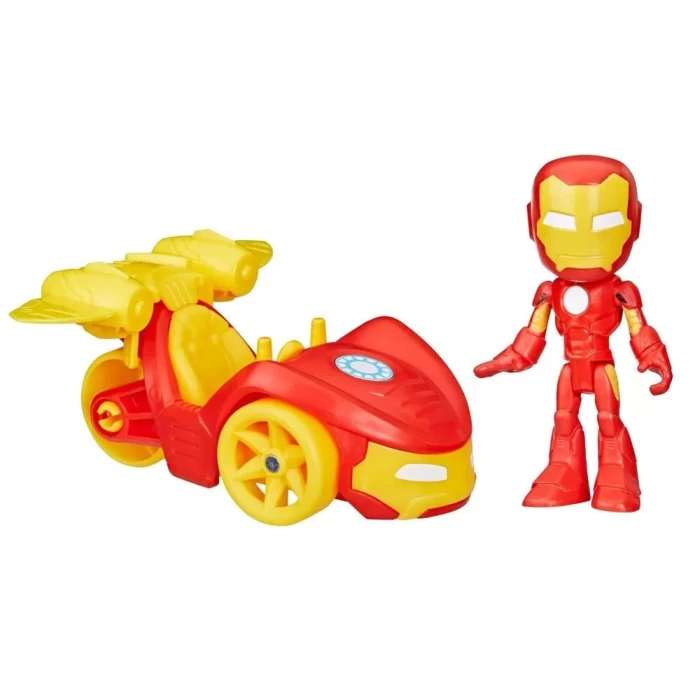 Spidey and his Amazing Friends Araç ve Figür F7458 - Iron Man