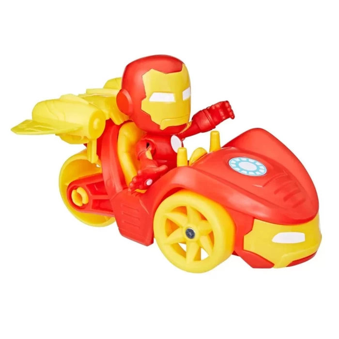 Spidey and his Amazing Friends Araç ve Figür F7458 - Iron Man
