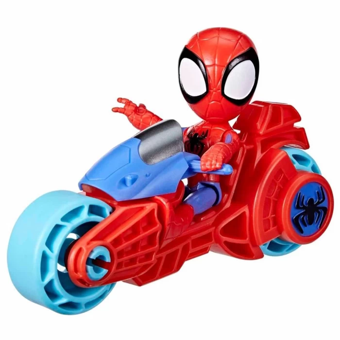 Spidey and His Amazing Friends Motorsiklet ve Figür F7459 - Spide