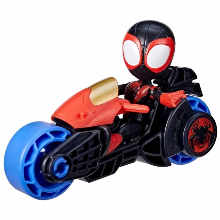 Spidey and His Amazing Friends Motorsiklet ve Figür F7460 - Miles