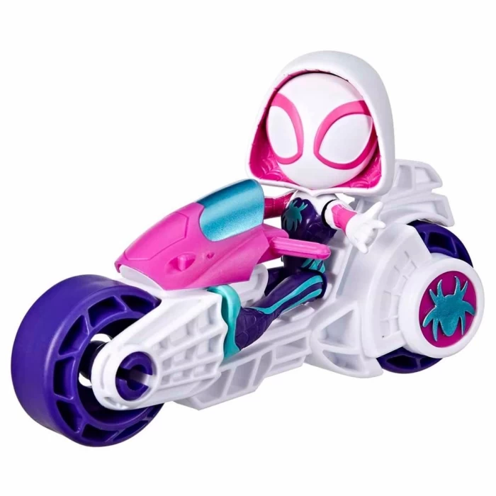 Spidey and His Amazing Friends Motorsiklet ve Figür F7461 - Ghost