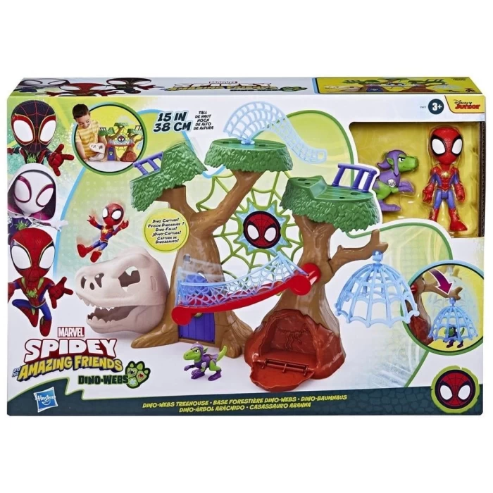 Spidey Dino-Webs Ağaç Evi Oyun Seti F9477