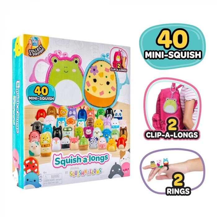 Squish-a-longs Mini-Squish 40lı Paket SQAL0129