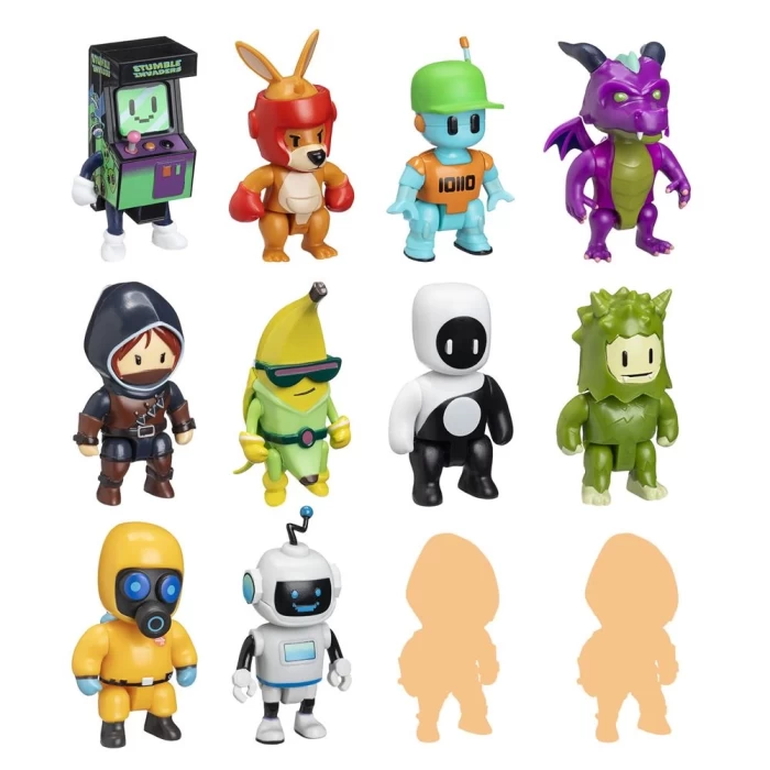 Stumble Guys 12li Aksiyon Figür Delüks Set SG3212