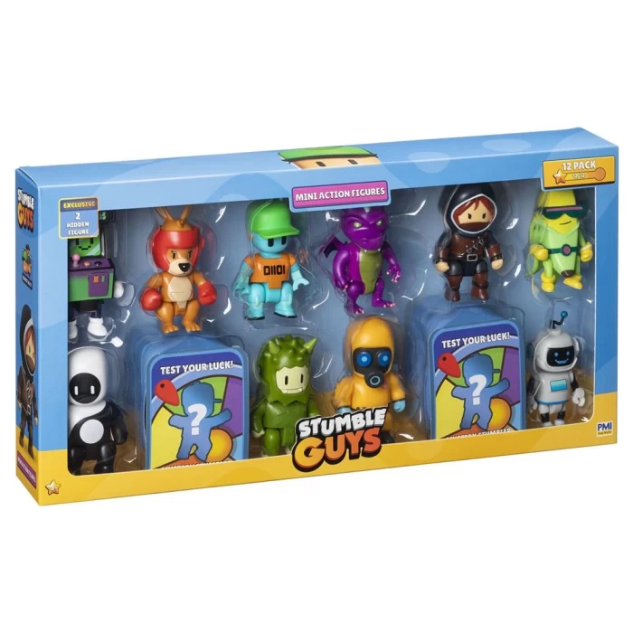 Stumble Guys 12li Aksiyon Figür Delüks Set SG3212